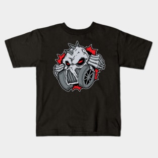 GASMASK SKULL Kids T-Shirt